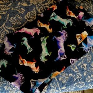 Blackmilk Lined Leggings Cotton Candy Unicorns XL great condition